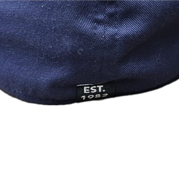 Calloway A-Flex Golf Hat Mens S/M Navy Blue Fitted Logo Low Profile Unstructured - Picture 4 of 8